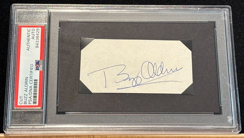 Buzz aldrin taglio firmato - aldrin,