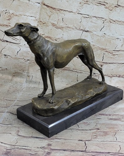 Statuina art deco - deco, cane