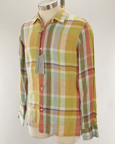 Camicia officine generale oro - camicia,