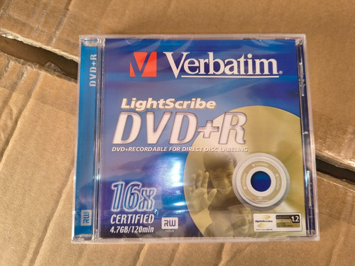 Dvd verbatim lightscribe - verbatim,