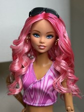 Barbie capelli rosa odile -