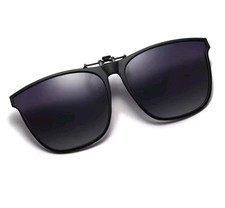 Clip Occhiali Sole Lenti Vista Polarizzate UV400 Supporti  Custodia A Sacchetto 