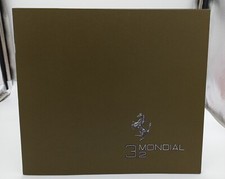 BROCHURE DEPLIANT originale FERRARI 3.2 MONDIAL + cabriolet  - 4 lingue