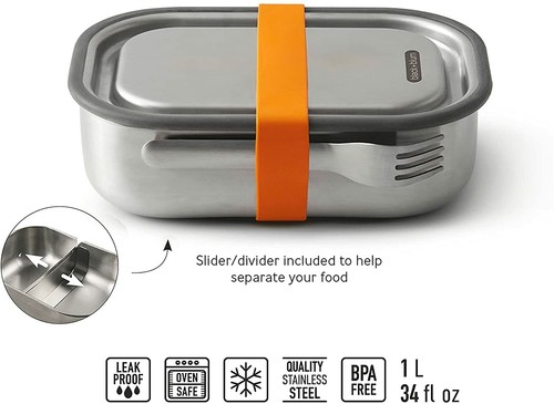 Porta pranzo acciaio - acciaio, inox