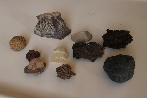 Piccola collezione rocce - di,