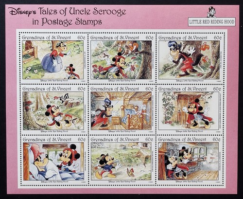 Francobolli vincent disney - francobolli, st