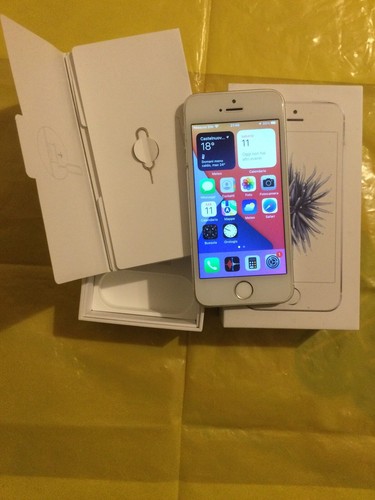 Apple iphone silver - iphone, se