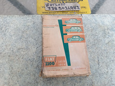 Fiat 1100 103d - 103H- catalogo parti di ricambi
