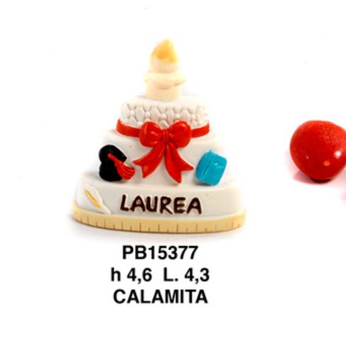 Calamita magnete torta laurea