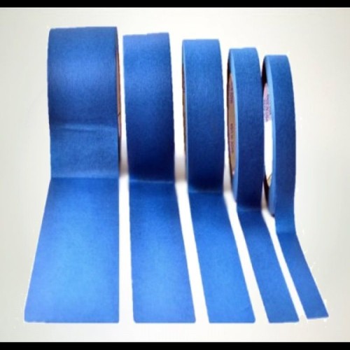 Nastro adesivo blu siliconico