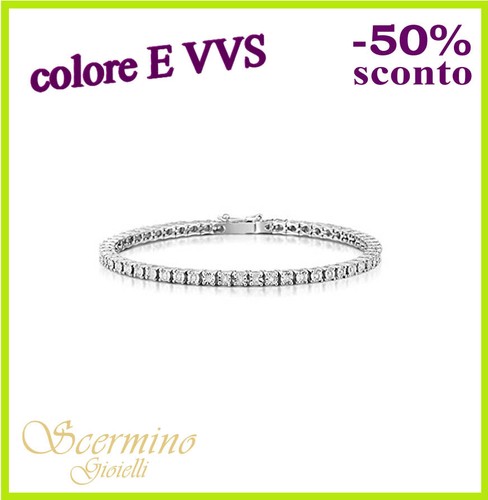 Bracciale tennis oro - bracciale,