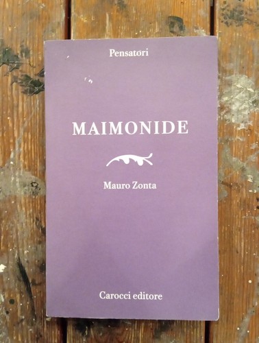 Mauro zonta maimonide - mauro,