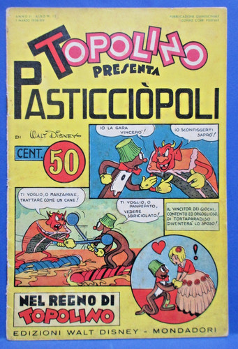 Topolino pasticciopoli nel - topolino,