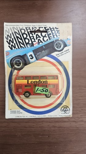 Windracers london red bus - london,