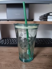 Starbucks 16oz recycled - starbucks, glass
