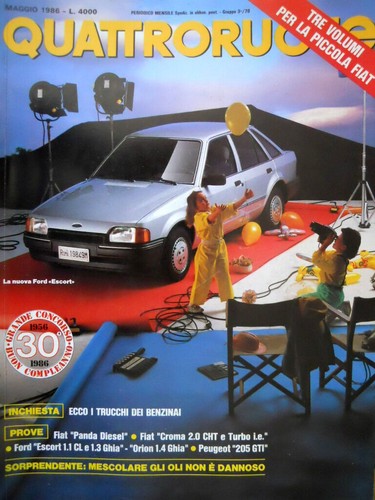 Quattroruote 367 1986 tre - 367,
