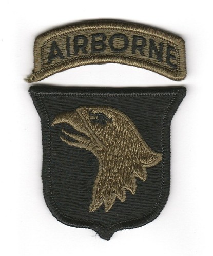 101st division patch - 101st, "patch