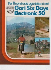 advertising Pubblicità TEST MOTO GORI SIX DAYS 50 1974-MOTOITALIANE REGOLARITA