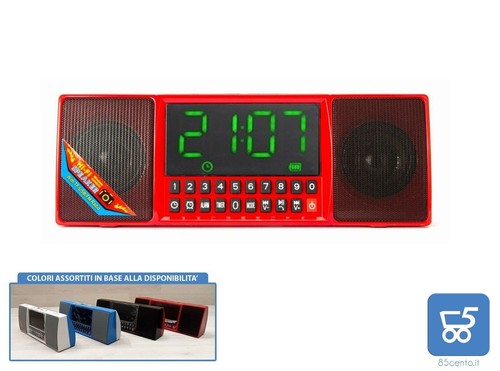 Sveglia mp3 bluetooth display - mp3,