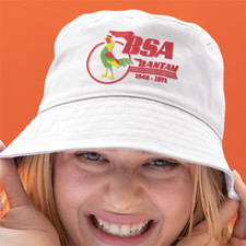 Cappello a secchiello retrò