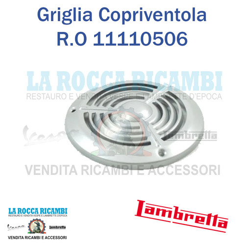 Copriventola griglia lambretta - griglia,