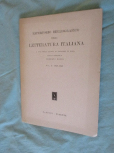 Repertorio bibliografico della - repertorio,