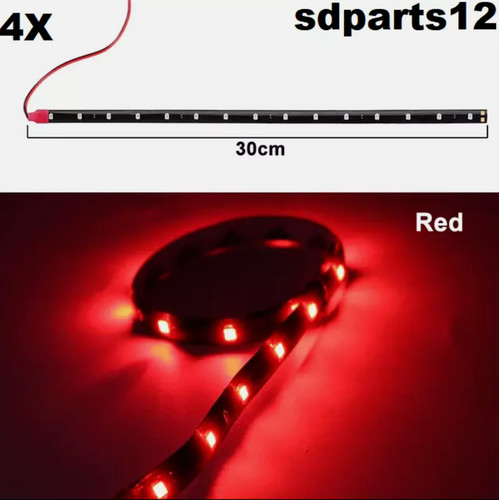 Rosso striscia led luce - rosso,