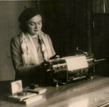 Foto Vintage Donna Berretto
