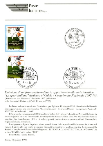 Italia 1998 bollettino - italia,