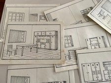 LA CUCINA MODERNA  16 TAVOLE GIUSEPPE SALA SCHEDE PER ARCHITETTI ANNI '40/'50