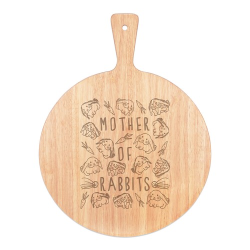 Mother conigli pizza board - mother,