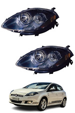 Coppia Fari Proiettori Anteriori Destro Sinistro per Fiat Bravo II 198 dal 2007