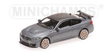 Cerchi Minichamps 1:87 BMW M4 GTS - 2016 - grigio opaco/arancione