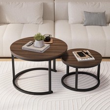 HOJINLINERO Set di 2 Tavolini