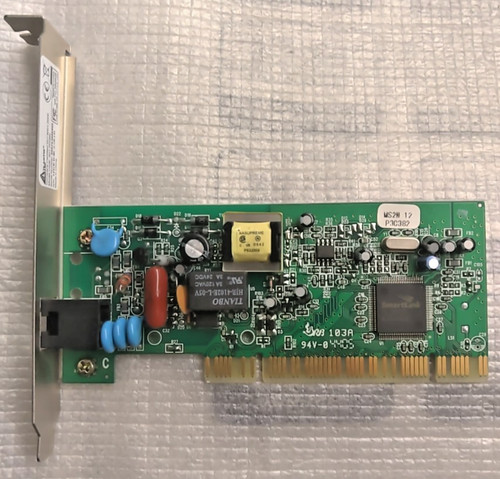 Tested scheda modem pci 56k - pci,