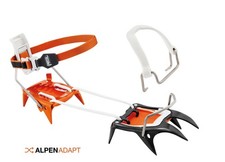 Ramponi Sci Alpinismo Ghiaccio 10 punte PETZL IRVIS HYBRID Semi Automatico /