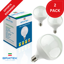 2PZ Lampadine LED E27 Globo
