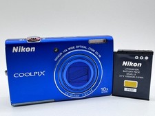 Nikon Coolpix S6200 Blue Zoom