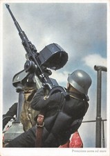 2030 WW2 GERMANIA LA PROTEZIONE AEREA SUL MARE MITRALIATRICE ANTIAEREA IN AZIONE