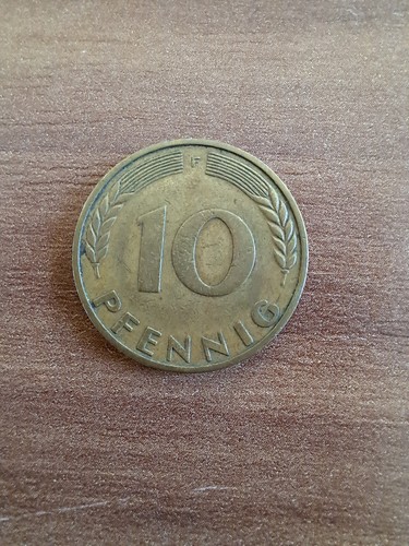 Pfennig tedeschi 1950 - tedeschi,