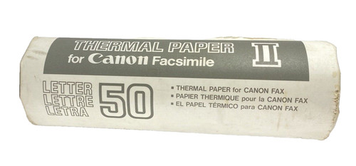 Carta fax termica canon - carta,