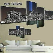 QUADRI MODERNI TELA ARTE 100X50  GLI ANGELI MICHELANGELO BUONARROTI ARTE ARREDO