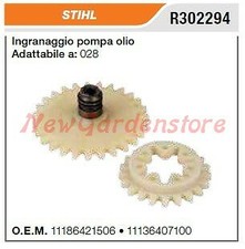 Ingranaggio pompa olio STIHL