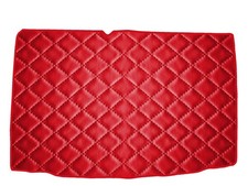 Rosso EcoPelle Trapuntata Tappeto bagagliaio per Seat MII DB 2011-2019