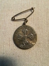 antique oriental medal with