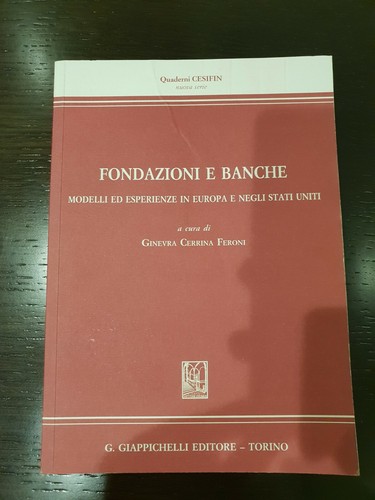 Libro fondazioni banche - libro, banche"