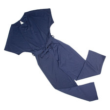 Salopette Donna Blu A Gamba