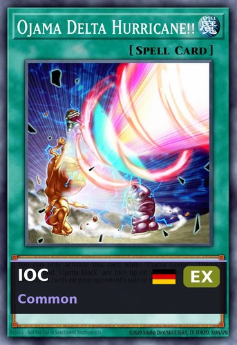 Ojama delta uragano ioc - ojama, ioc-en034
