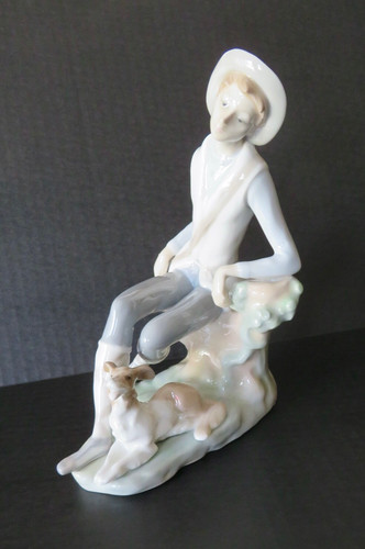 Statuina lladro pastore - statuina,