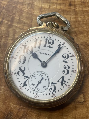 Orologio tasca hamilton - da,